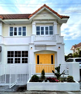 Townhouses for sale Central Plaza Westgate : For Sale Townhouse/Townhome  , Baan Pieamsuk 2 , corner unit , newly renovated , Bang Mae Nang , Bang Yai , Nonthaburi , CX-120515 ✅ Live chat with us ADD LINE @connexproperty ✅