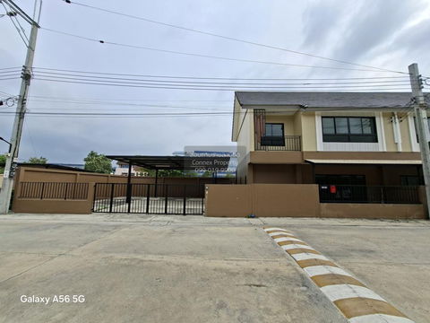 For Sale House , Nonthara 6 Phra Ngoen , corner unit , wide frontage , Bang Muang , Bang Yai , Nonthaburi , CX-135766 ✅ Live chat with us ADD LINE @connexproperty ✅
