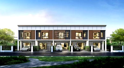 Townhouses for rent : For Rent Townhouse/Townhome  , Pruksa Ville 123 Bangna - Onnut , Racha Thewa , Bang Phli , Samut Prakarn , CX-132791 ✅ Live chat with us ADD LINE @connexproperty ✅
