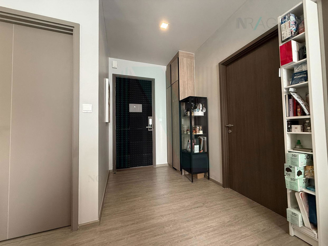 รูป 🚩 ให้เช่าคอนโด เดอะ ไลน์ วงศ์สว่าง อาคาร 1 ชั้น 18 2 ห้องนอน ขนาด 49 ตรม ใกล้ Big C วงศ์สว่าง - รูปที่ 2/8