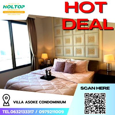 Condos for rent : #R9339 🎉 160269 Condo for Rent: Villa Asoke Condominium