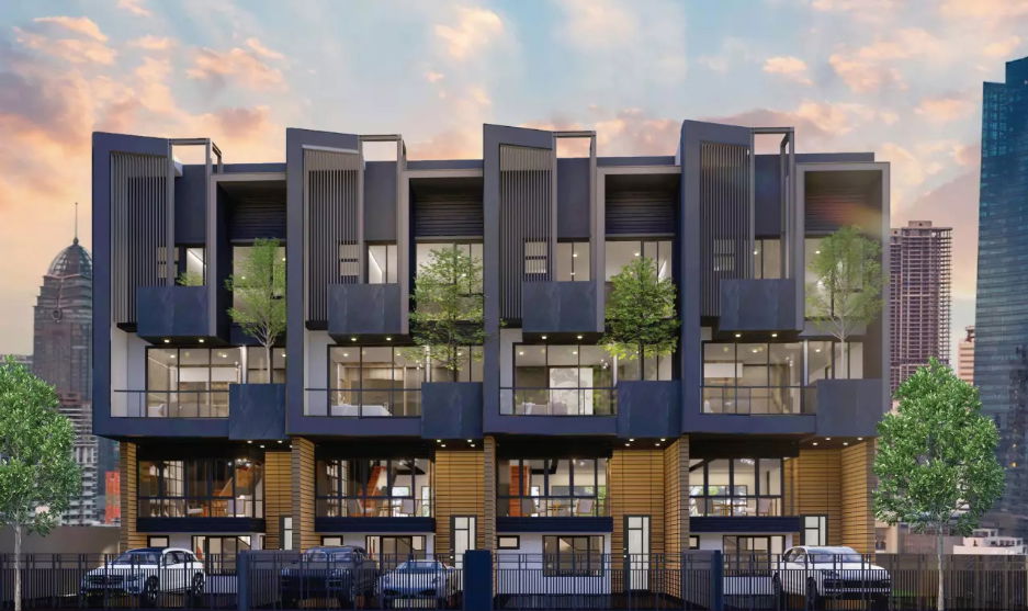 รูป [ให้เช่า] ทาวน์โฮมหรู 3.5 ชั้น ย่าน CBD📍THE EIGHT จตุจักร-รัชดา | ใกล้ Central Ladprao  - รูปที่ 1/19