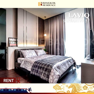 คอนโดให้เช่า :  พิเศษ 💚 Laviq Sukhumvit 57 ห้องสวย กำลังรีโนเวทใหม่ ราคาดีมาก! 💚 ใกล้ BTS ทองหล่อ 