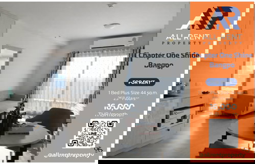 รูปภาพ Urgent Rental 🔥 Chapter One Shine Bangpo | bright and airy unit | 1 bedroom | within 1 km to Bang Pho MRT Station