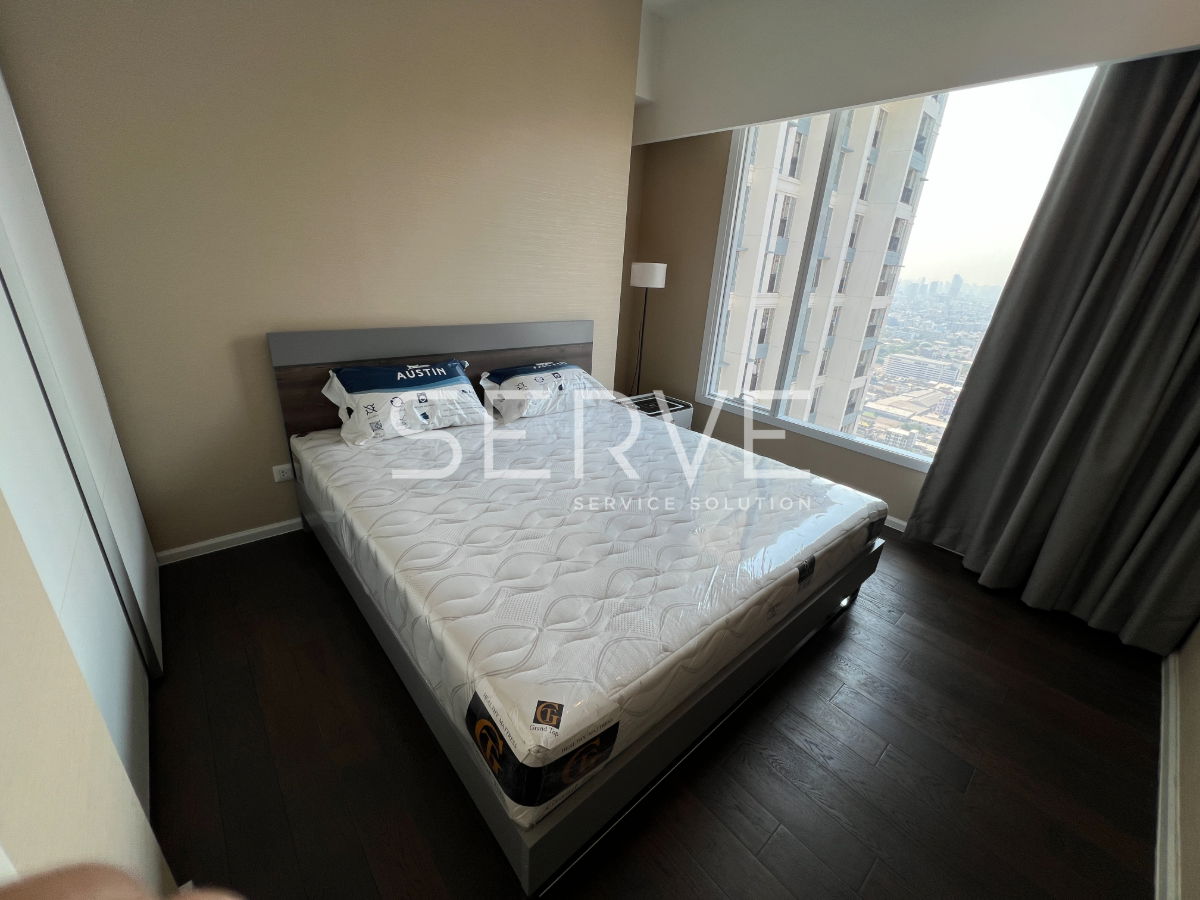 รูป 🔥28K/Mo ราคาดีมาก 2นอน ไซส์ใหญ่ ชั้นสูง35+ วิวดีมาก ห้องแต่งสวย เฟอร์แน่น พร้อมอยู่ ทำเลดี ติด ม.เซนต์จอร์น , MRT พหลโยธิน @  The Saint Residences - รูปที่ 9/10