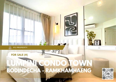 Condos for sale : Urgent sale! 📍 Lumpini Condo Town Bodindecha - Ramkhamhaeng 📍 East-facing (no direct sunlight)