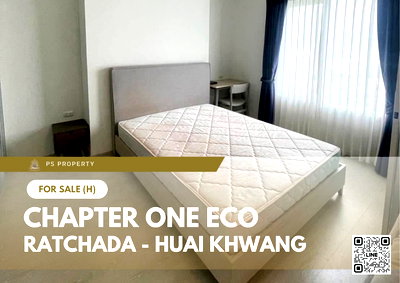 ขายคอนโด : ขายด่วน 📍 Chapter One Eco Ratchada - Huai Khwang 📍 เฟอร์นิเจอร์ และ เครื่องใช้ไฟฟ้าครบ 