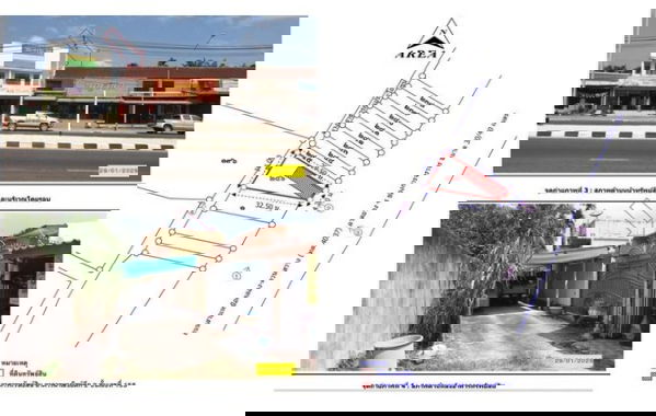 รูป K00672 ขายอาคารพาณิชย์ ตำบลสองแพรก อำเภอชัยบุรี สุราษฎร์ธานี - รูปที่ 7/8