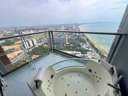 FQ🗺️KT0219📲LineID @556ryccg🏖️1ห้องนอน 39ตรม ชั้น51🌅วิวทะเล🛁ระเบียงกว้างพร้อมJacuzzi🌴Copacabana Beach Jomtien