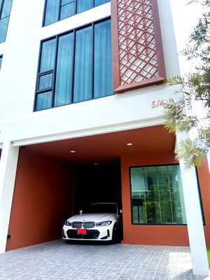 Home office for rent Lat Phrao Road : [For Rent] Home office 3.5 Storey, Corner Unit *Fully furnished* at Ekkamai-Ramintra Expressway📍Near Central EastVille 5 minutes