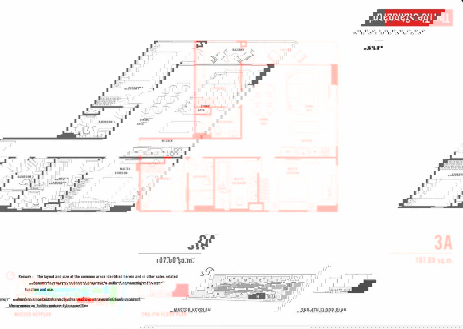 รูป 🌊 3 ห้องนอน ห้องใหญ่ ทิศเหนือ ไม่ร้อน อยู่สบายทั้งวัน – The Standard Residences,Hua Hin - รูปที่ 3/16