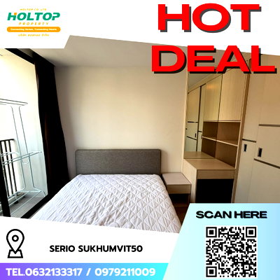 Condos for rent : #R9335 🎉 160269 Condo for rent: Serio Sukhumvit 50