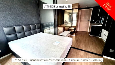 Condos for sale Bangkok : URGENT SALE! Atmoz Ladprao 15 – 7th Floor Bank Asset (NPA) | Prime Location | Negotiable Price for Serious Buyers!