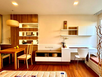 ขายคอนโด : 📣 คอนโดแต่งครบ วิวสวย พร้อมอยู่ | Airlink Residence ห้องรีโนเวทใหม่ทั้งห้อง ✨💰 ผ่อนเริ่มต้นเพียง 𝟔,𝘅𝘅𝘅 บาท/เดือน (First jobbers ก็ยื่นกู้ได้)