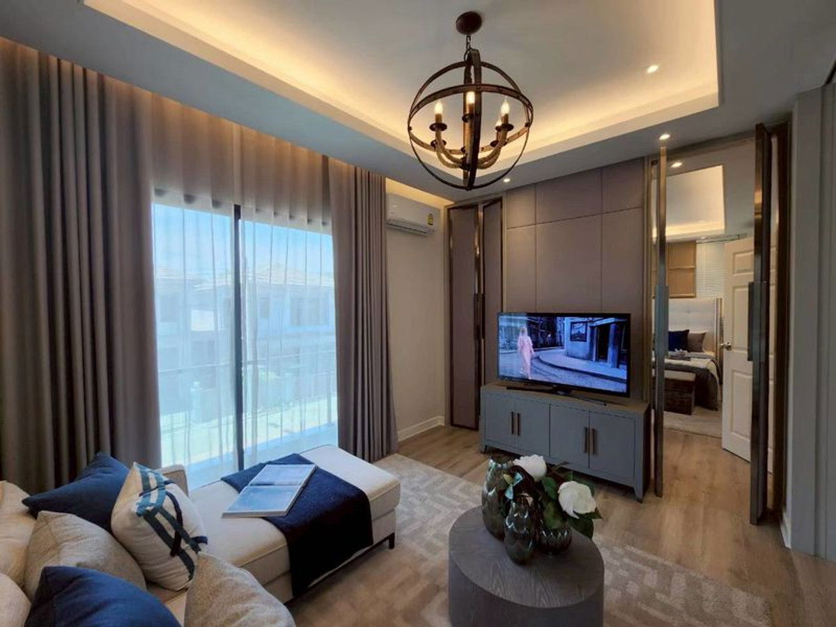 รูป 🏡✨ ให้เช่าบ้านเดี่ยว 2 ชั้น – บ้านริมสวน ซีนเนอรี บางนา–สุวรรณภูมิ บ้านบรรยากาศดี ติดสวนสาธารณะ วิวโล่ง ร่มรื่น - รูปที่ 3/15