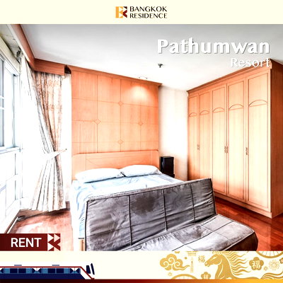 Condos for rent :  🔥 Great Price! Pathumwan Resort 🛋️ Spacious unit with brand-new appliances, Near BTS Ratchathewi 