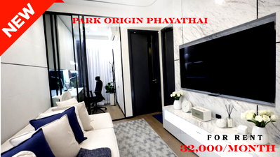 Condos for rent : 🍀🍀🍀 Exclusive Unit 🔥 For Rent 📌Park Origin Phayathai 🌸 (Line: @rent2022) Beautiful unit, ready to move in ✨ A08094