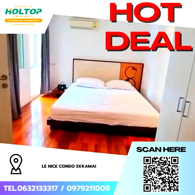 คอนโดให้เช่า : #Z4623💥 150269 🔥ให้เช่าคอนโด LE NICE CONDO Ekkamai
