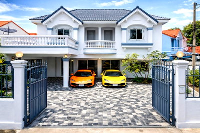 เช่าบ้านเดี่ยว เขตพระโขนง : วชิรธรรมสาธิต 51-59 รีโนเวทใหม่ 484ตร.ม. 6นอน 74ตร.ว. ทางด่วนสุขุมวิท BTSปุณณวิถี True BTSอุดมสุข Lotus สุขุมวิท50 2.6กม.บ้าน 3น้ำ