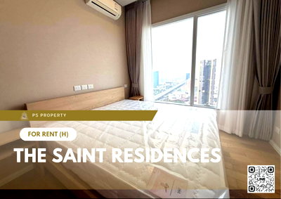 Condos for rent : For Rent ✨ The Saint Residences ✨ Fully furnished with appliances, near BTS Ha Yaek Ladprao.