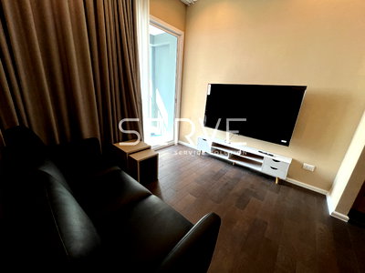 Condos for rent : 2 Beds Large Room High Fl. 30+ City view Fully furnished Good Location Close to MRT Phahon Yothin 300 m @  The Saint Residences