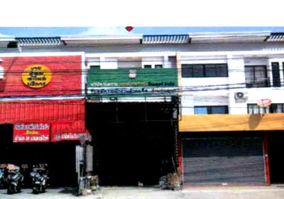 อาคารพาณิชย์ ชลบุรี : K00593 ขายอาคารพานิชย์ ม.6 อำเภอศรีราชา จังหวัดชลบุรี