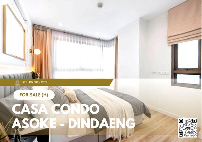 ขายคอนโด : ขายด่วน ✨ Casa Condo Asoke - Dindaeng ✨  แต่งใหม่หมด พร้อมเข้าอยู่ทันที ใกล้ MRT พระราม 9