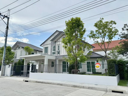 รูปภาพ 🏡✨ ให้เช่าบ้านเดี่ยว Villaggio 3 ศรีนครินทร์–บางนา 4 ห้องนอน 3 ห้องน้ำ บ้านใหม่ แปลงหัวมุม ทิศใต้ แบบบ้าน Charmy หลังใหญ่