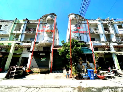 Shophouses for sale Hua Chieo Chaloem Phrakiat University : SHOP HOUSE for sale  Bang Sao Thong Bang Sao Thong Samut Prakarn