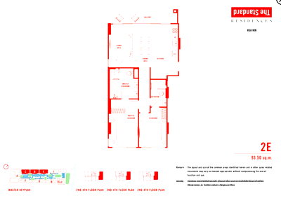 ขายคอนโด : 🔥 ยูนิตหายาก! ห้องมุม 2 ห้องนอน วิวทะเล  "The Standard Residences,Hua Hin"