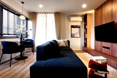 คอนโด เชียงใหม่ : ขายคอนโด Hill park Condo 1  คอนโด 2 ห้องนอน ใกล้ มช. และนิมมาน เดินทางสะดวก - มีโควต้าต่างชาติ (C392) T.0946511456