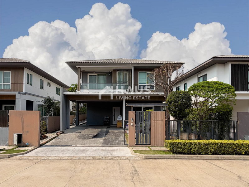 ขายบ้านเดี่ยว : 🔥 ขายบ้านเดี่ยว มัณฑนา กัลปพฤกษ์ - วงแหวน 🔥 / 3 ห้องนอน #HKCP052