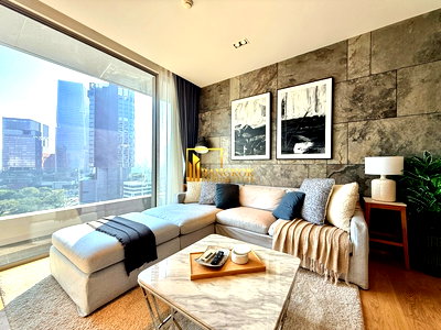 Condos for rent : Saladaeng One | Stunning 1 Bed Condo with Amazing View - BR15733CD