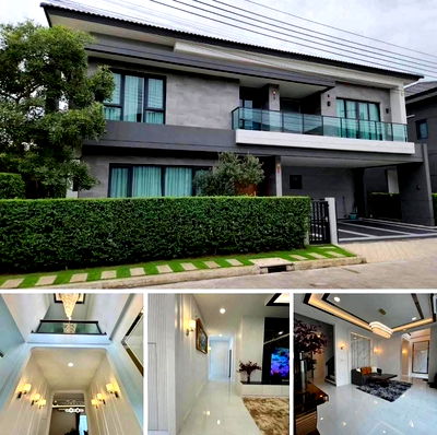 ขายบ้านเดี่ยว :  EHL-262106🚩ขาย บ้านหรู The City บางนา แปลงมุมถนนเมน  | 5 นอน 351 ตร.ม. | ใกล้เมกาบางนา 800 ม. | ฮวงจุ้ยจัดเต็ม เหมาะลงทุน-อยู่อาศัย