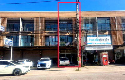 อาคารพาณิชย์ ชลบุรี : K01796 ขายอาคารพานิชย์ ตำบลตะเคียนเตี้ย อำเภอบางละมุง จังหวัดชลบุรี