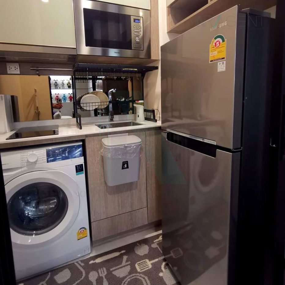 รูป 🚩 ให้เช่าคอนโด พาร์ค ออริจิ้น พญาไท อาคาร 1 ชั้น 8 1 ห้องนอน ขนาด 35.00 ตรม ใกล้ เซ็นจูรี่ มอลล์ - รูปที่ 7/8