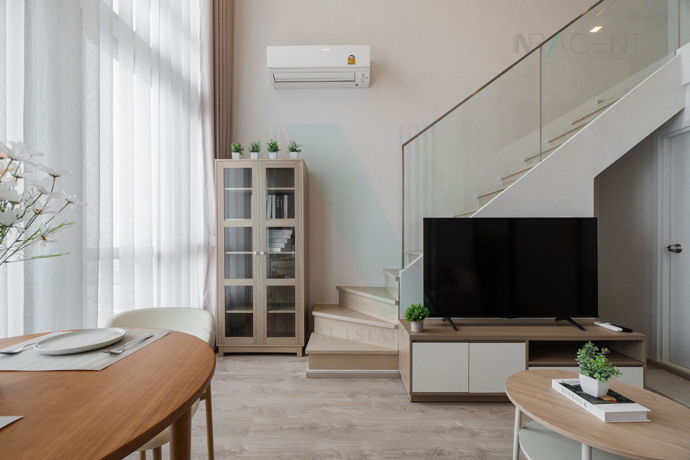 รูป ให้เช่าคอนโด เดอะทรี พัฒนาการ - เอกมัย อาคาร 1 ชั้น 28 Duplex ขนาด 35 ตรม ใกล้ ทางด่วนรามอินทรา-อาจณรงค์ - รูปที่ 4/8