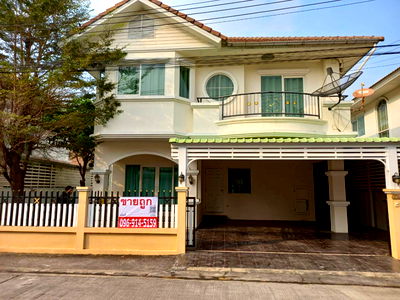 บ้านเดี่ยว ม.กรุงเทพ ศูนย์รังสิต : ขายบ้านร่มรื่นกรีนพาร์คซอยคุณพระ คลองหลวง27  รังสิต-พหลโยธิน