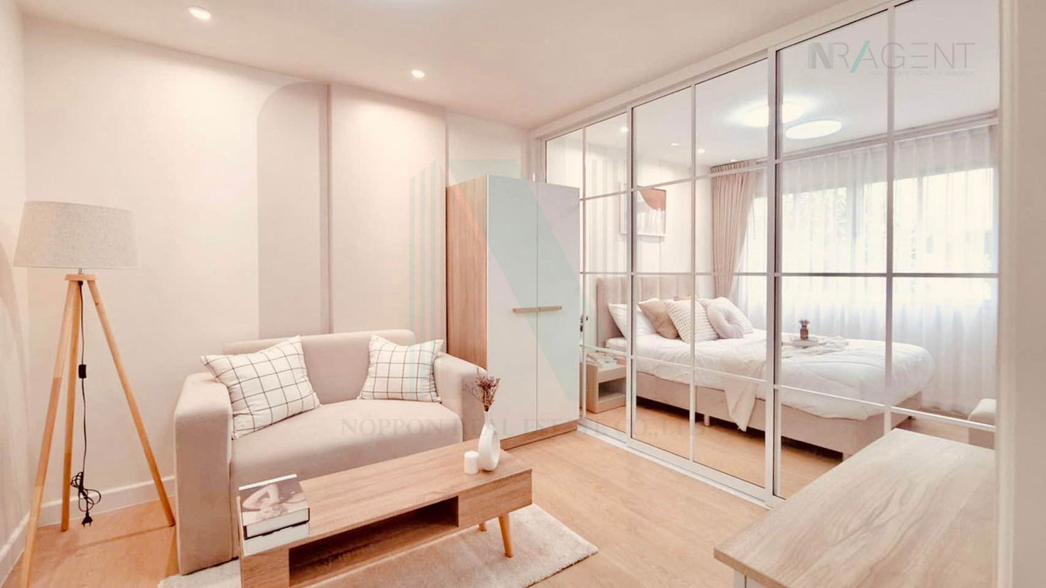 รูป 📌 ขายคอนโด ลุมพินี คอนโดทาวน์ รามอินทรา - ลาดปลาเค้า อาคาร 1 ชั้น 7 1 ห้องนอน ขนาด 26 ตรม ใกล้ เซ็นทรัล รามอินทรา - รูปที่ 3/8