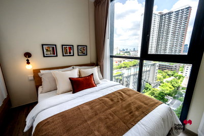 Condos for sale : Condo next to MRT Wong Sawang High Floor Closed Kitchen