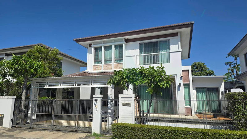 ขายบ้านเดี่ยว : ขายบ้านเดี่ยว โครงการ มัณฑนา เลค วัชรพล 2 ชั้น 3 ห้องนอน 3 ห้องน้ำ