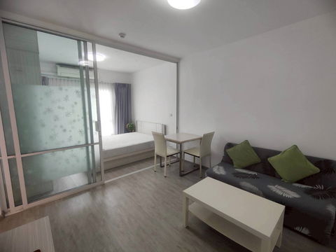 ว่าง 1 มี.ค. 2569 Unio จรัญ3 (1นอน) ตึก F ชั้น 5 กั้นห้อง มีประตูครัว มีเฟอร์ ใกล้ MRT ท่าพระ