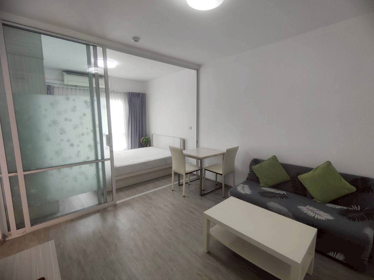 รูป ว่าง 1 มี.ค. 2569 Unio จรัญ3 (1นอน) ตึก F ชั้น 5 กั้นห้อง มีประตูครัว มีเฟอร์ ใกล้ MRT ท่าพระ - รูปที่ 1/14