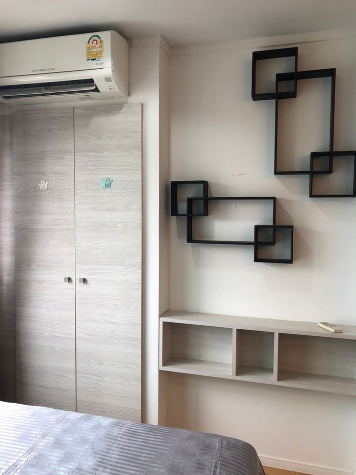 รูป (มีเครื่องซักผ้า)ให้เช่าLPNหัวหมาก - 1นอน 1น้ำ 24ตรม. ชั้น25 - Line:@hac55 - รูปที่ 3/12