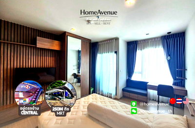 คอนโดให้เช่า : 💡หาห้องเช่า ต้องที่HomeAvenue | Life Asoke -Rama9 ✨ Studio ‼️🚇 ใกล้MRT พระราม 9💥 พร้อมเข้าอยู่ 📲 Line: @homeavenue ⭐HA-1405