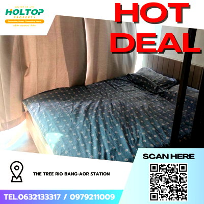 Condos for rent : #Z4675💥 170269 🔥 Condo for Rent: The Tree Rio Bang-Aor Station