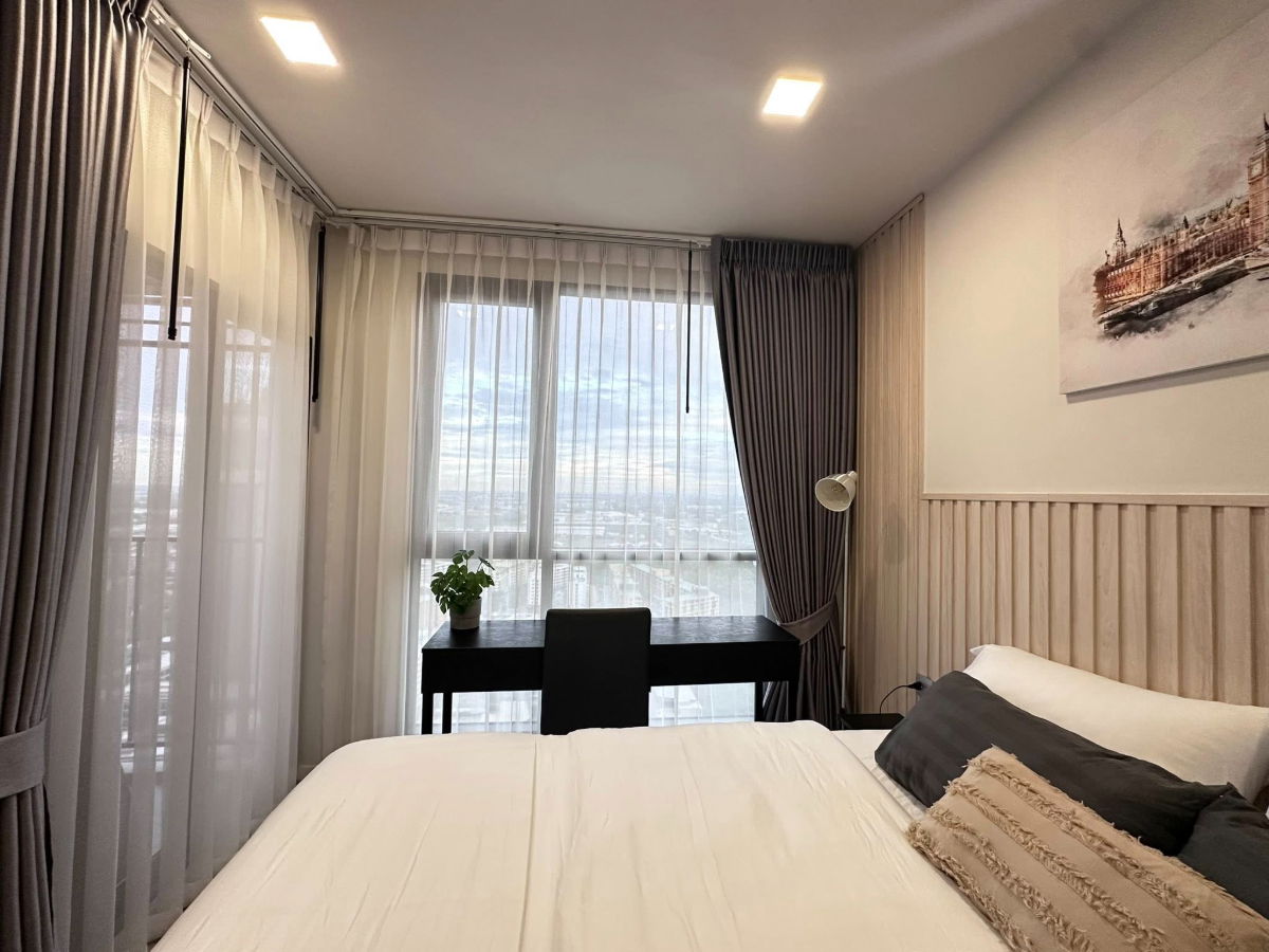 รูป ชั้น 29 วิวเทพ! Modiz Launch ธรรมศาสตร์ ห้องสวย วิวโล่งฝั่งเชียงราก ไม่บล็อก ลมดี เครื่องใช้ไฟฟ้าครบ พร้อมอยู่! ✨ - รูปที่ 2/2