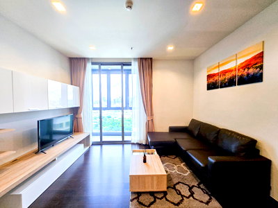 คอนโดให้เช่า : The Line ราชเทวี 2 ห้องนอน ห้องมุม วิวสวย