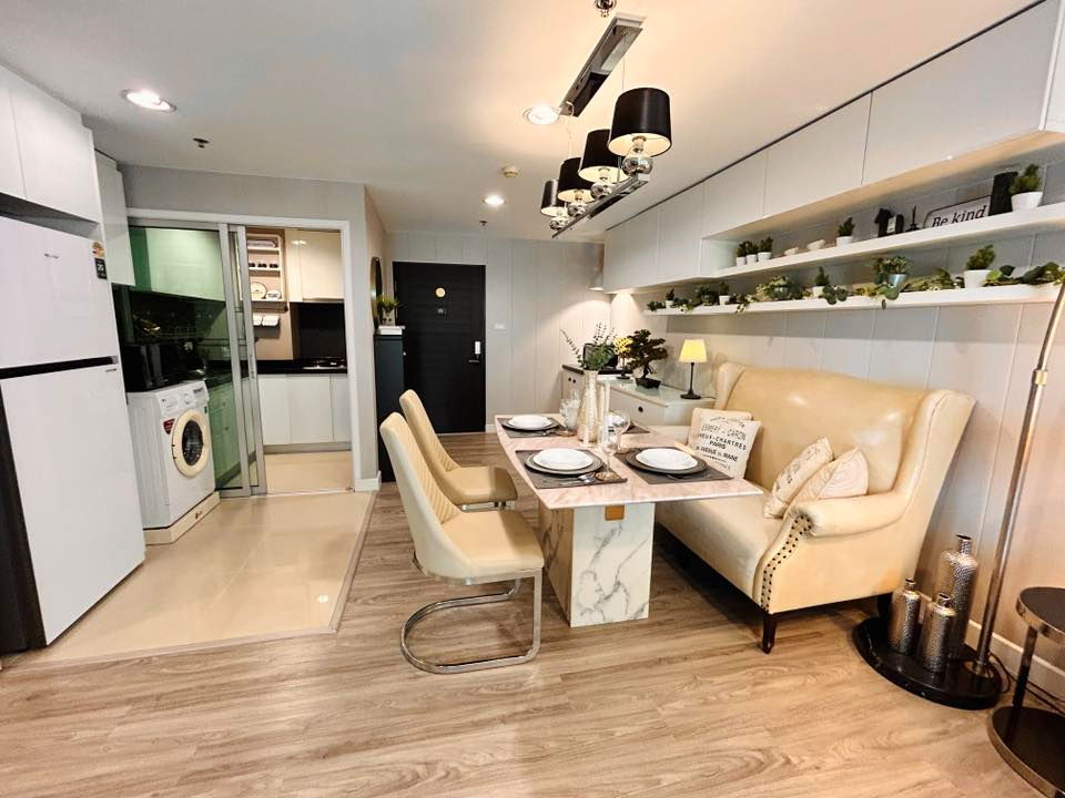 รูป [ปล่อยเช่า] คอนโดใกล้ MRT พระราม9 |✨Belle Grand Rama9 | ทำเลดีใจกลางเมือง New CBD | ติดห้าง Central พระราม9 - รูปที่ 4/28