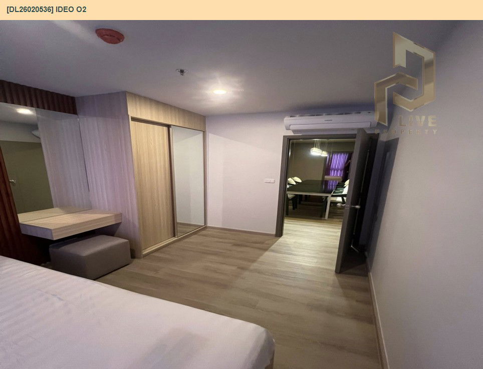 รูป DL26020536 ให้เช่าคอนโด ไอดีโอ โอทู (IDEO O2) ใกล้ BTS บางนา พร้อมเข้าอยู่ โทรด่วน 0656133286 LineID @534wlwof - รูปที่ 8/12